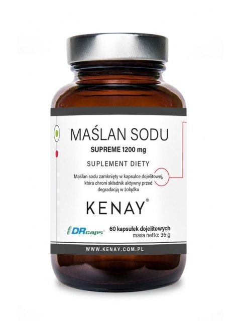 Kenay KENAY Maślan Sodu SUPREME (60 kaps.)