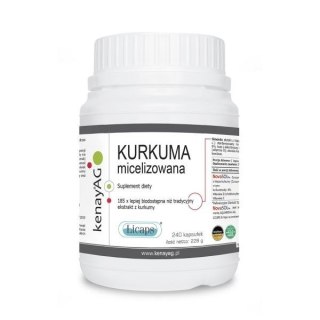 Kenay KENAY Micelizowana Kurkuma (240 kaps.)
