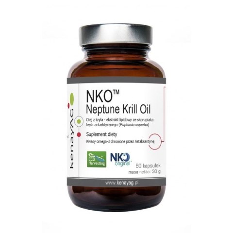 Kenay KENAY NKO Olej z Kryla - Neptune Krill Oil (60 kaps.)