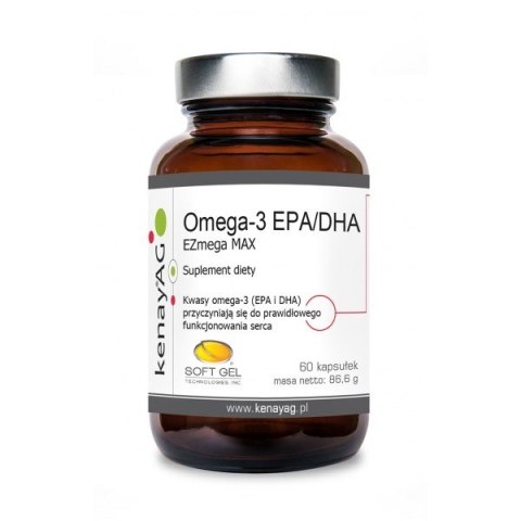 Kenay KENAY Omega-3 EPA/DHA EZmega MAX (60 kaps.)