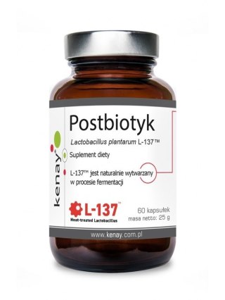 Kenay KENAY Postbiotyk Lactobacillus plantarum L-137 (60 kaps.)