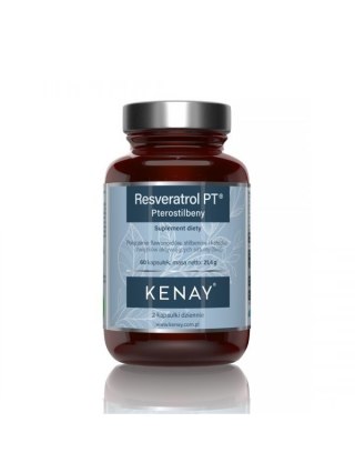 Kenay KENAY Pterostilbeny Resveratrol PT (60 kaps.)
