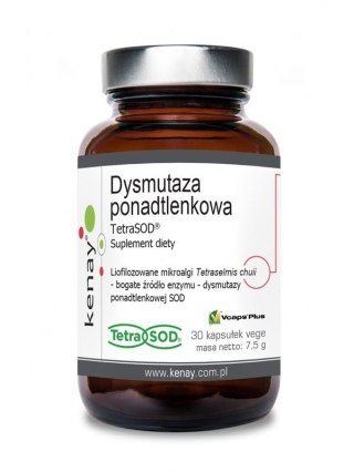 Kenay KENAY SOD 750 IU - Dysmutaza ponadtlenkowa TetraSOD (30 kaps.)