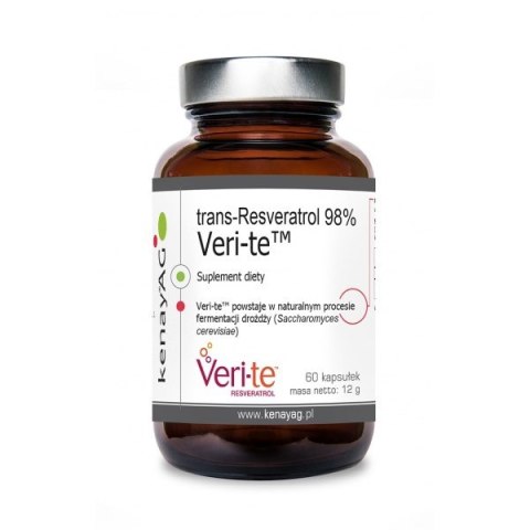 Kenay KENAY Trans-Resveratrol Veri-te 200 mg (60 kaps.)