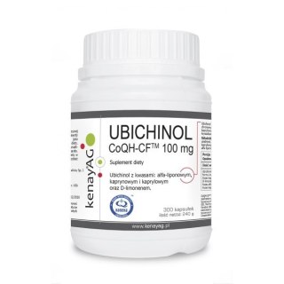 Kenay KENAY Ubichinol COQH-CF 100 mg (300 kaps.)