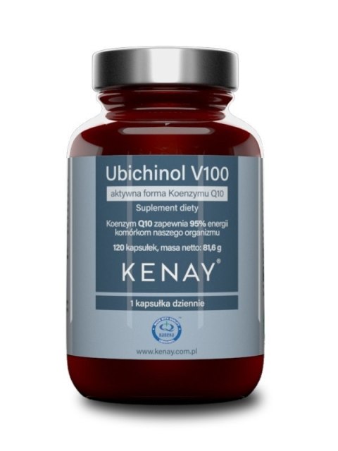 Kenay KENAY Ubichinol Koenzym Q10 V100 (120 kaps.)