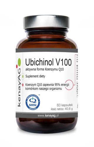 Kenay KENAY Ubichinol Koenzym Q10 V100 (60 kaps.)