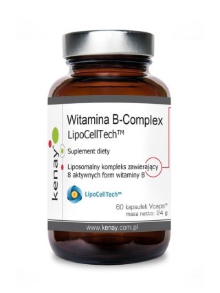 Kenay KENAY Witamina B-Complex liposomalna LipoCellTech (60 kaps.)