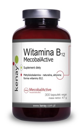 Kenay KENAY Witamina B12 (300 kaps.)