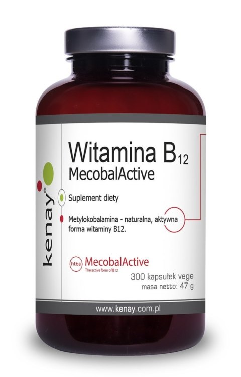 Kenay KENAY Witamina B12 (300 kaps.)