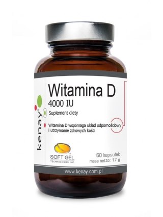 Kenay KENAY Witamina D3 4000 IU (60 kaps.)