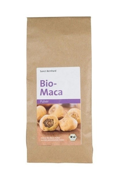 Krauterhaus Sanct Bernhard KRAUTERHAUS SANCT BERNHARD Bio sproszkowany korzeń maca (500 g)
