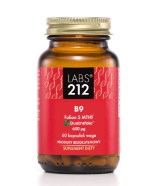 Labs212 LABS212 B9 Folian 5-MTHF (60 kaps.)