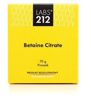 Labs212 LABS212 Betaine Citrate - Cytrynian betainy (70 g)