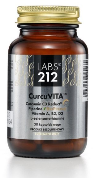 Labs212 LABS212 CurcuVITA- Kurkuma z piperyną i witaminami (30 kaps.)