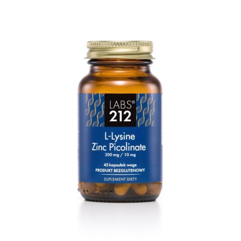 Labs212 LABS212 L-Lysine Zinc Picolinate (45 kaps.)