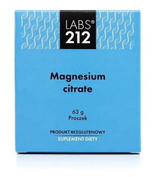 Labs212 LABS212 Magnesium Citrate - Cytrynian magnezu (63 g)