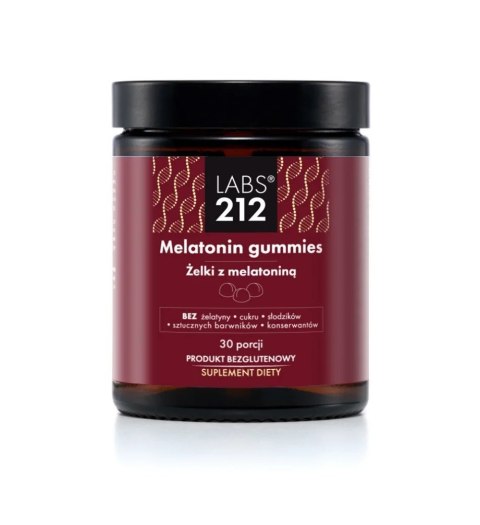 Labs212 LABS212 Melatonin - Żelki z melatoniną (30 żelek)