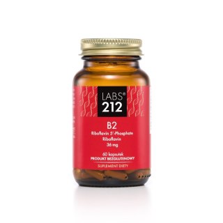 Labs212 LABS212 Vitamin B2 Riboflavin 5'-Phosphate + Riboflavin (60 kaps.)