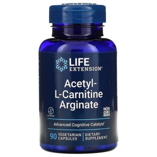 Life Extension LIFE EXTENSION Acetyl-L-Carnitine Arginate - Arginian Acetylo-L-Karnityny (90 kaps.)