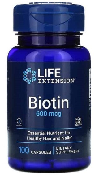 Life Extension LIFE EXTENSION Biotyna - Biotin (100 kaps.)