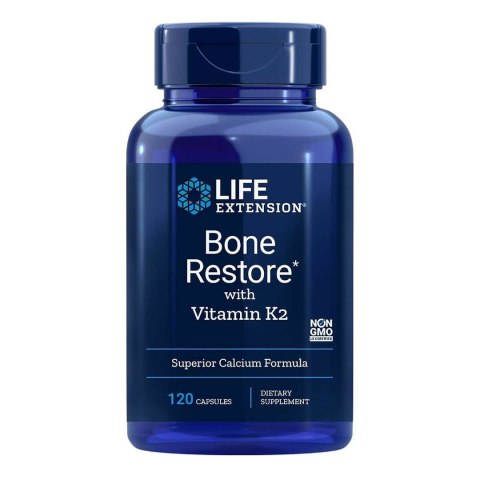 Life Extension LIFE EXTENSION Bone Restore with Vitamin K2 (120 kaps.)
