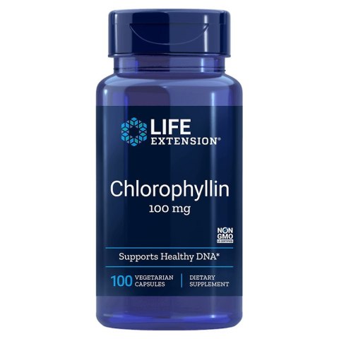 Life Extension LIFE EXTENSION Chlorophyllin - Chlorofilina 100 mg (100 kaps.)