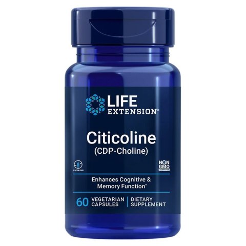 Life Extension LIFE EXTENSION Citicoline - Cytykolina CDP-Choline 250 mg (60 kaps.)