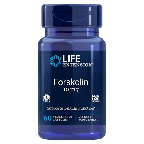 Life Extension LIFE EXTENSION Forskolin - Pokrzywa indyjska (Coleus Forskohlii) ekstrakt (60 kaps.)