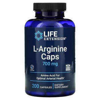 Life Extension LIFE EXTENSION L-Arginina 700 mg (200 kaps.)