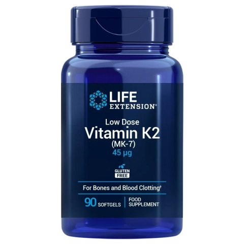 Life Extension LIFE EXTENSION Low-Dose Vitamin K2 MK7 EU (90 kaps.)