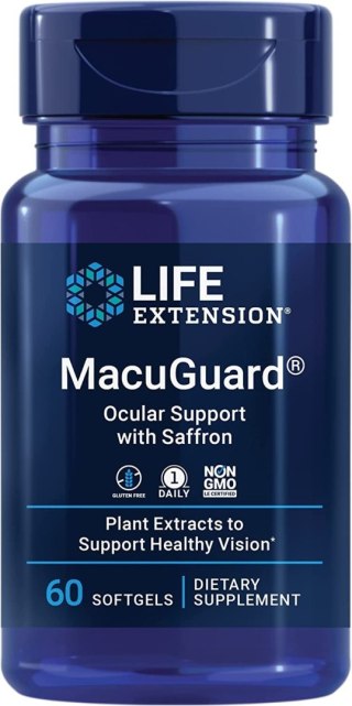 Life Extension LIFE EXTENSION MacuGuard Ocular Support with Saffron (60 kaps.)
