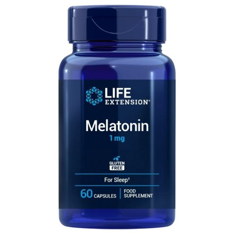Life Extension LIFE EXTENSION Melatonin 1 mg EU (60 kaps.)