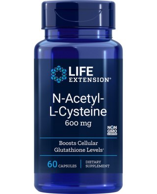 Life Extension LIFE EXTENSION NAC - N-Acetylo-L-Cysteina (60 kaps.)