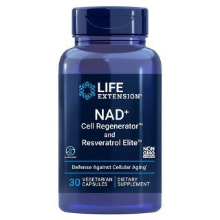 Life Extension LIFE EXTENSION NAD+ Cell Regenerator and Resveratrol Elite (30 kaps.)