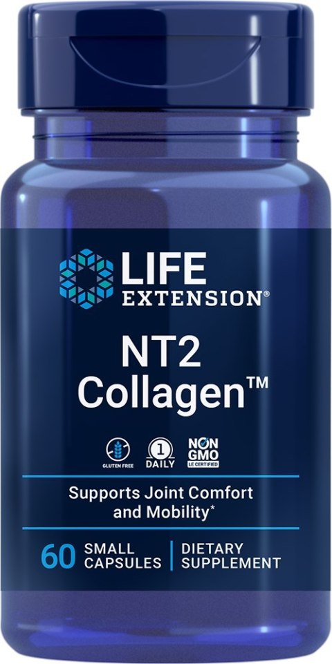Life Extension LIFE EXTENSION NT2 Collagen - Kolagen 40 mg (60 kaps.)