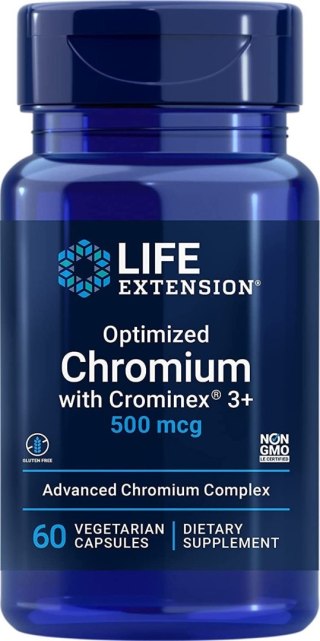 Life Extension LIFE EXTENSION Optimized Chromium with Crominex 3+ (60 kaps.)