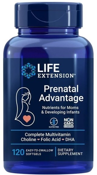 Life Extension LIFE EXTENSION Prenatal Advantage (120 kaps.)