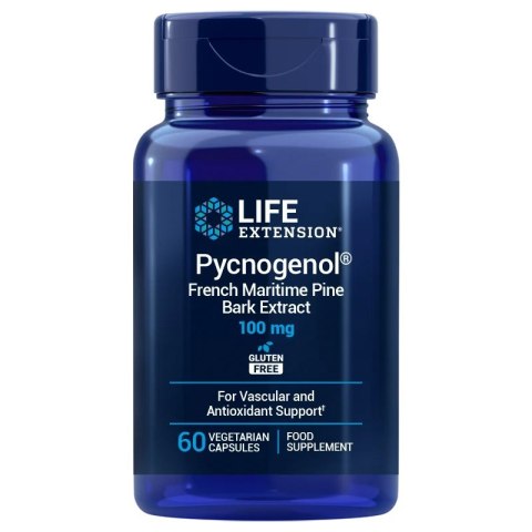 Life Extension LIFE EXTENSION Pycnogenol French Maritime Pine Bark Extract 100 mg EU (60 kaps.)