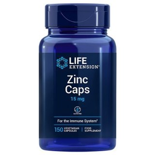 Life Extension LIFE EXTENSION Zinc Caps 15 mg EU (150 kaps.)