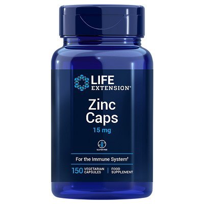 Life Extension LIFE EXTENSION Zinc Caps 15 mg EU (150 kaps.)