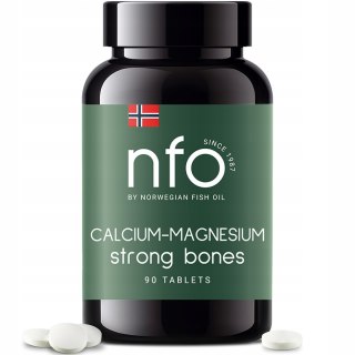 NFO NFO Calcium-Magnesium - Wapń + Magnez (90 tabl.)