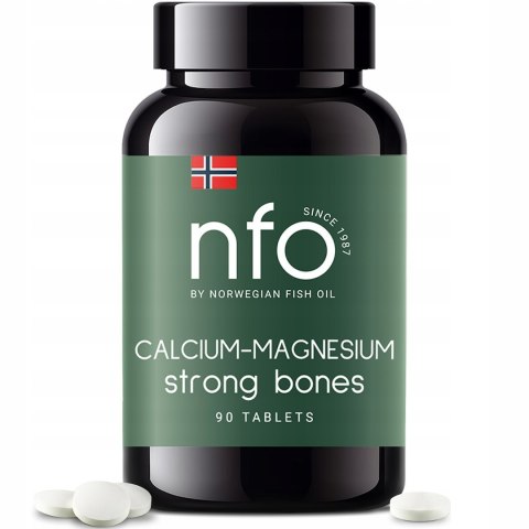 NFO NFO Calcium-Magnesium - Wapń + Magnez (90 tabl.)
