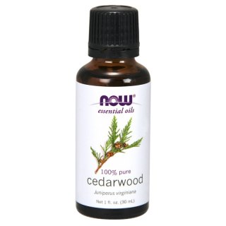 NOW Foods NOW FOODS 100% Olejek Cedrowy - Cedarwood (Drzewo Cedrowe) (30 ml)