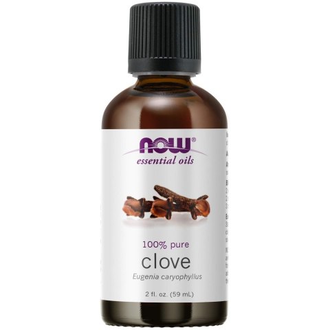 NOW Foods NOW FOODS 100% Olejek Goździkowy - (Clove) Goździki (59 ml)