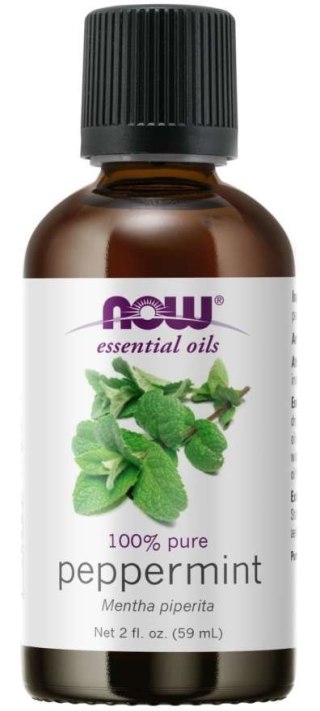 NOW Foods NOW FOODS 100% Olejek z Mięty pieprzowej - Peppermint - Mięta pieprzowa (59 ml)