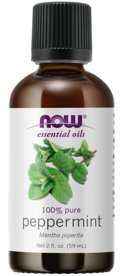 NOW Foods NOW FOODS 100% Olejek z Mięty pieprzowej - Peppermint - Mięta pieprzowa (59 ml)