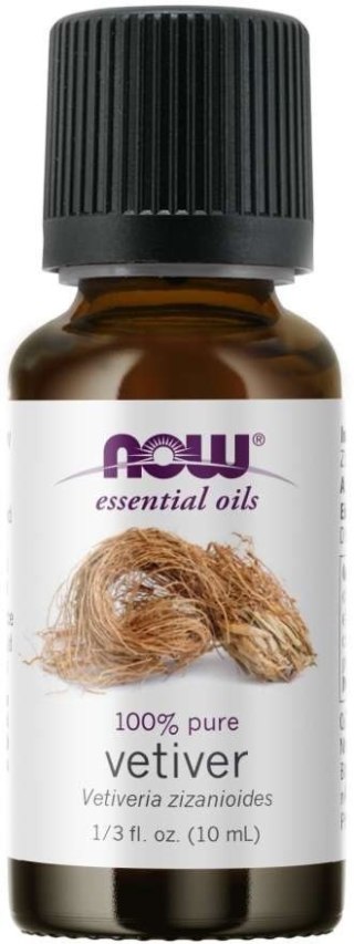 NOW Foods NOW FOODS 100% Olejek z Wetywerii - Vetiver (10 ml)