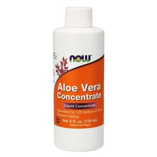 NOW Foods NOW FOODS Aloe Vera Concentrate - Aloes koncentrat z Liści Aloesu 40:1 (118 ml)