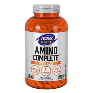 NOW Foods NOW FOODS Amino Complete - Kompleks Aminokwasów (360 kaps.)